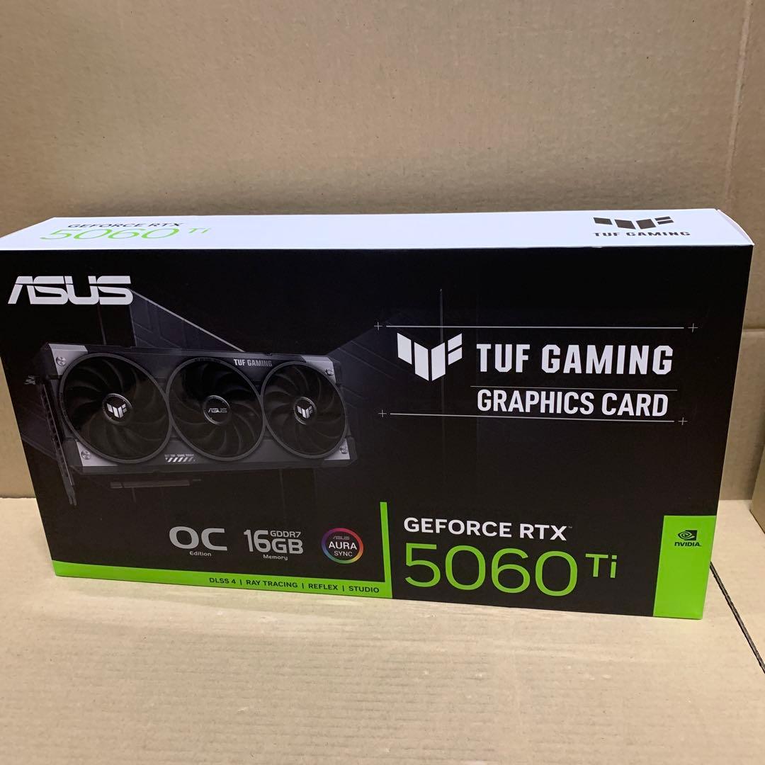 グラフィックボード・グラボ・ビデオカード ASUS GeForce RTX 5060 TI OC 16G