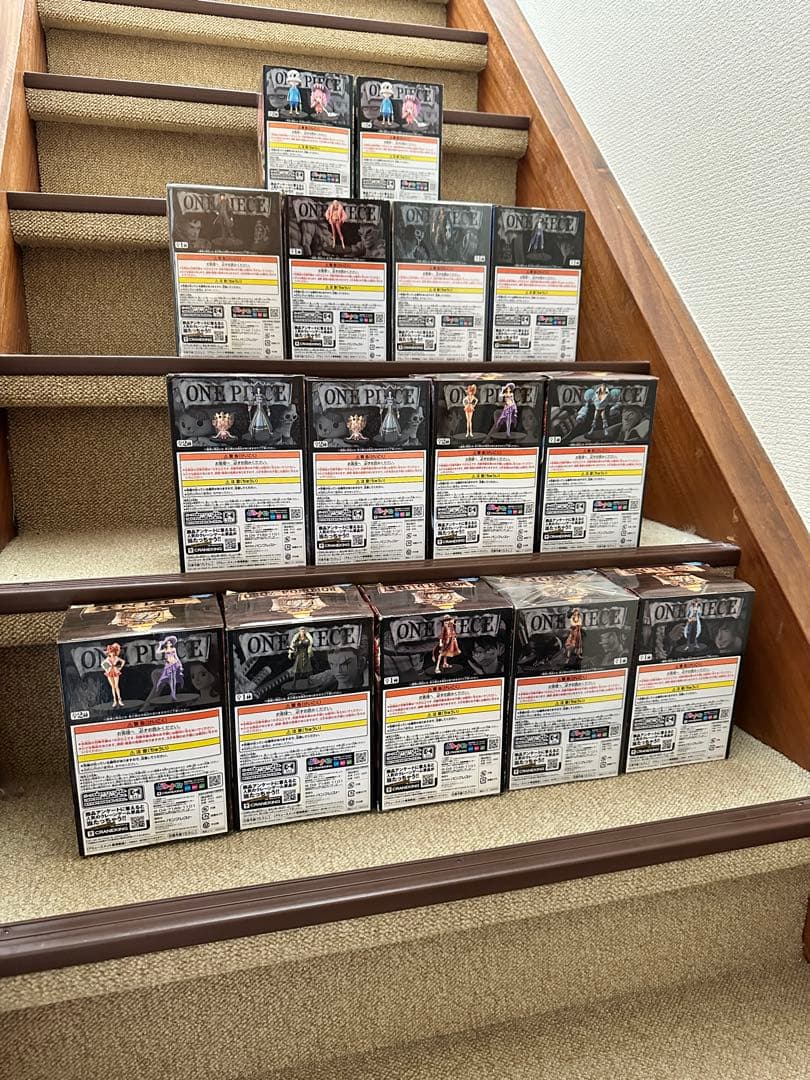 ワンピース DXF 15th 麦わらの一味フルコンプ等 15体セット フィギュア