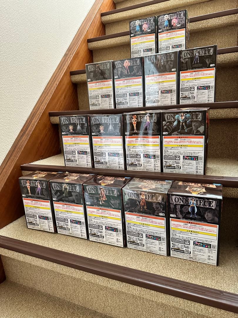 ワンピース DXF 15th 麦わらの一味フルコンプ等 15体セット フィギュア