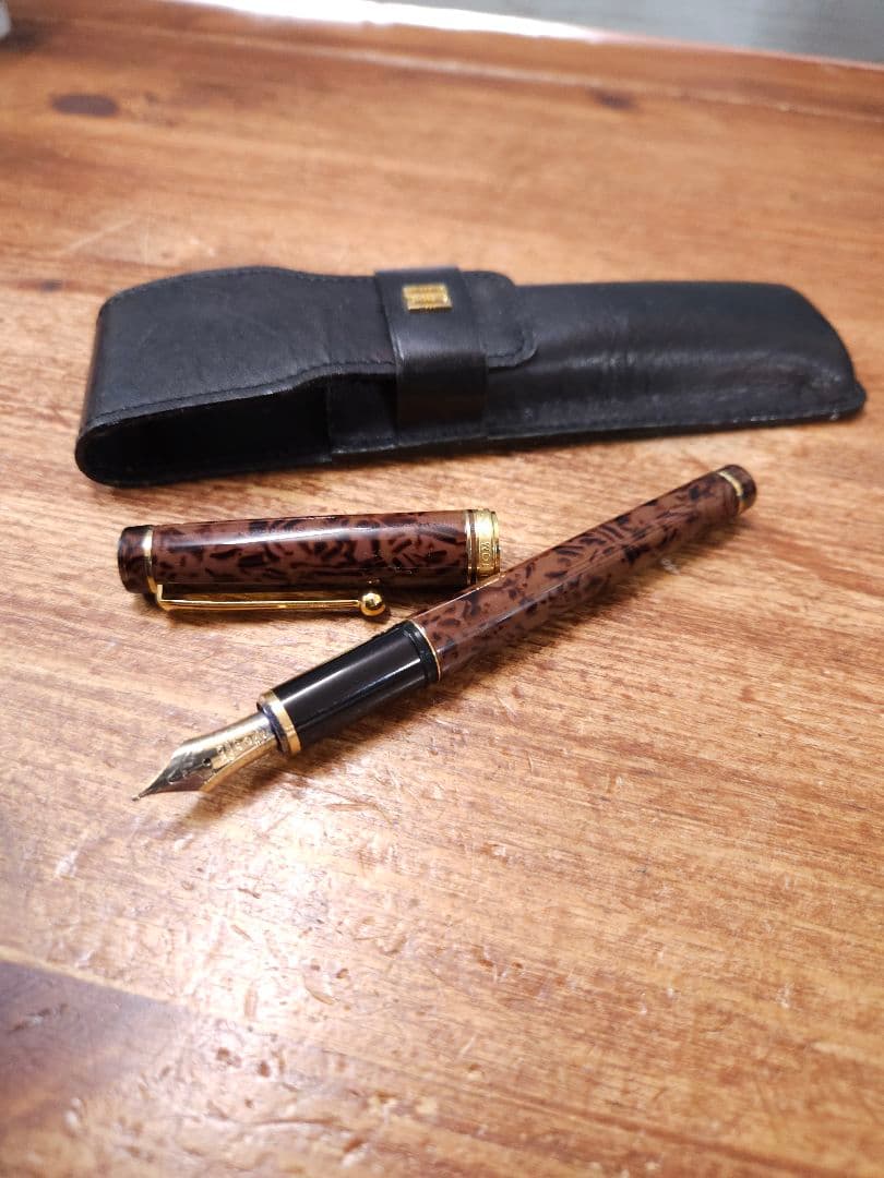 ヴィンテージ PILOT CUSTOM パイロット カスタム べっこう 万年筆