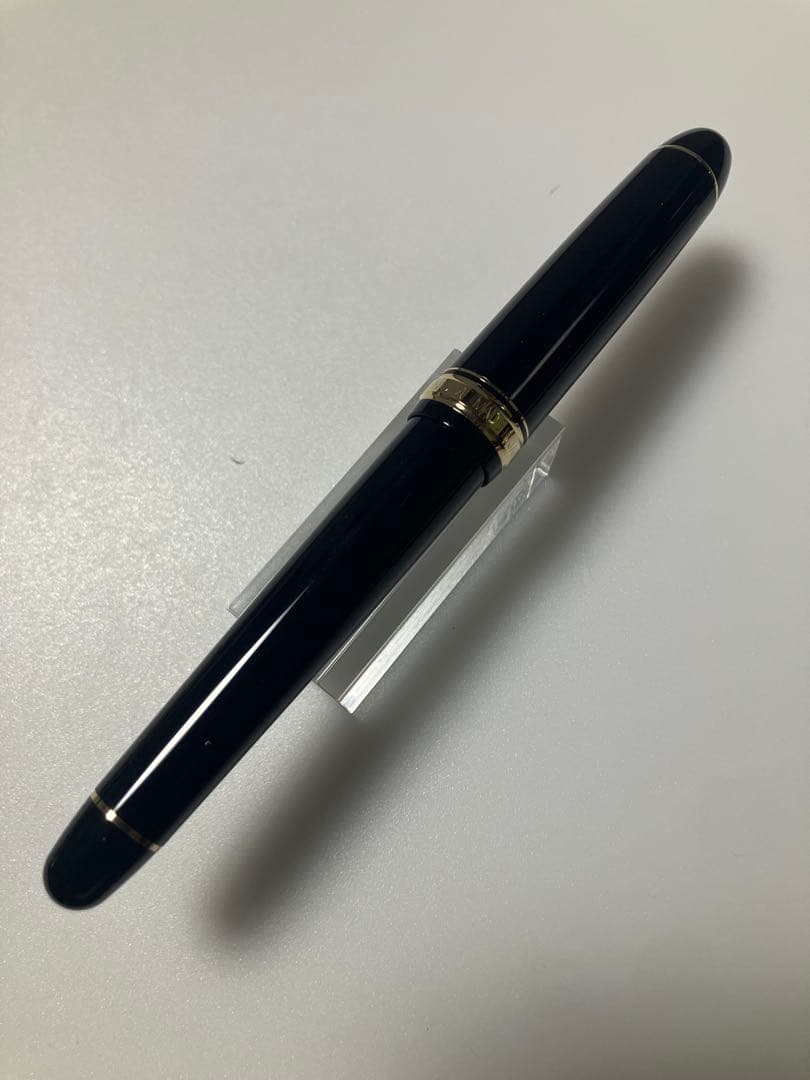 PLATINUM　#3776　センチュリー　ブラックインブラック　SF-nib