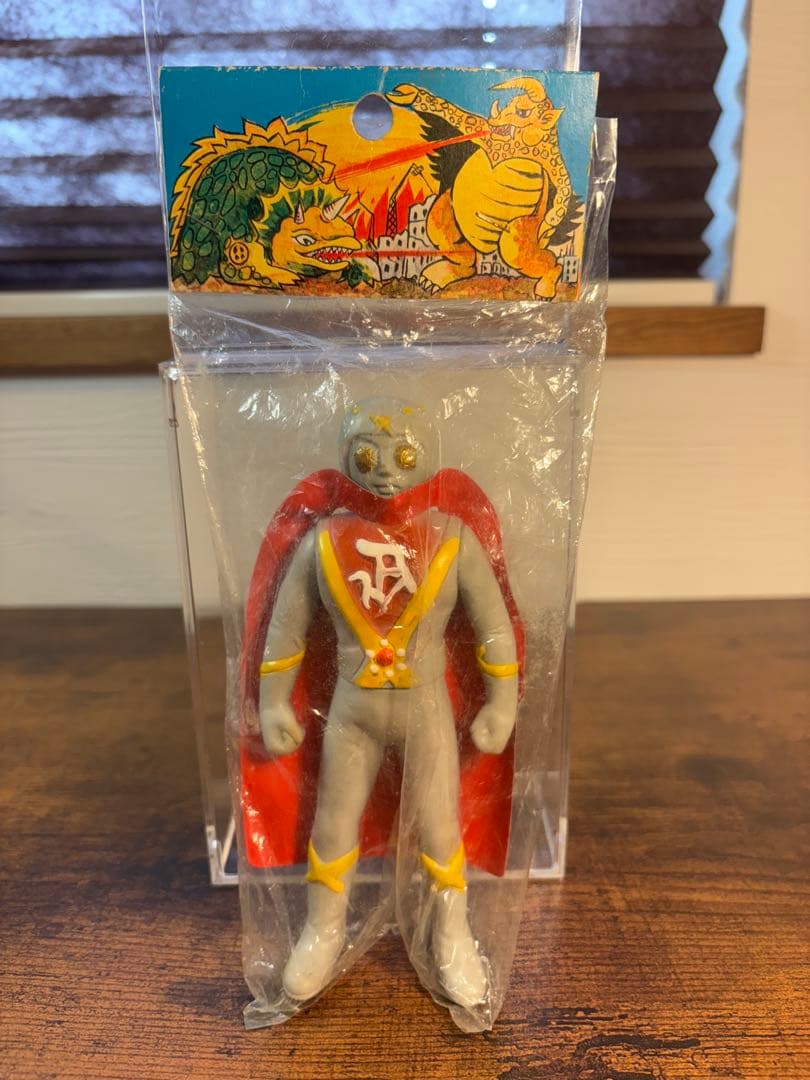 ダイヤモンドアイ　当時物　ソフビ　パチ　無版権　デッドストック　ポピー　特撮