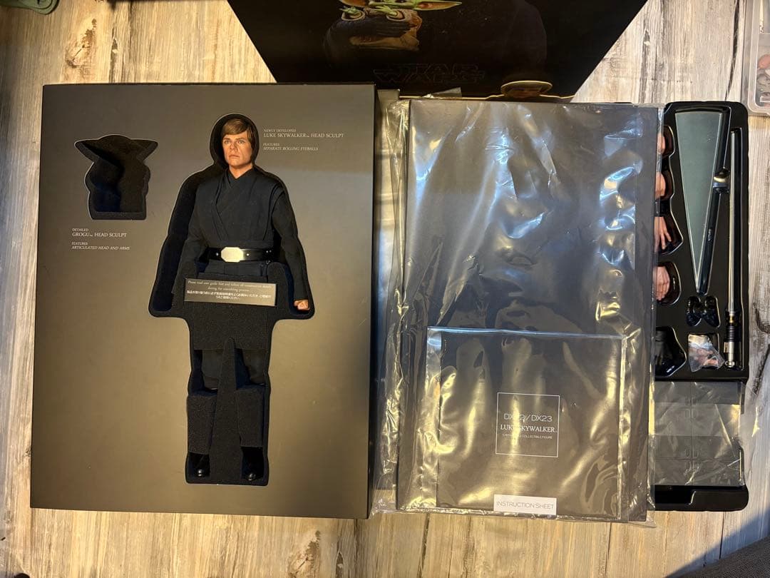 グローグー欠品 hottoys ホットトイズ ルーク スターウォーズ