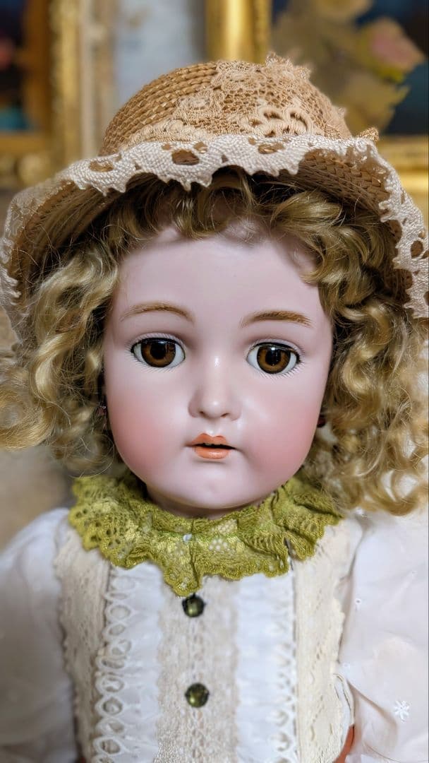 アンティーク　ビスクドール 　K & R 　SIMON & HALBIG　62㎝