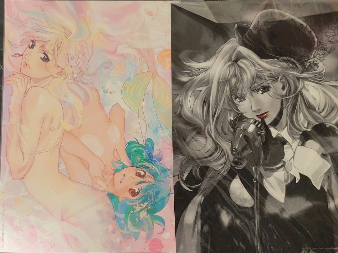 マクロスフロンティア　デルタ　アートカード　クリアファイル　セット