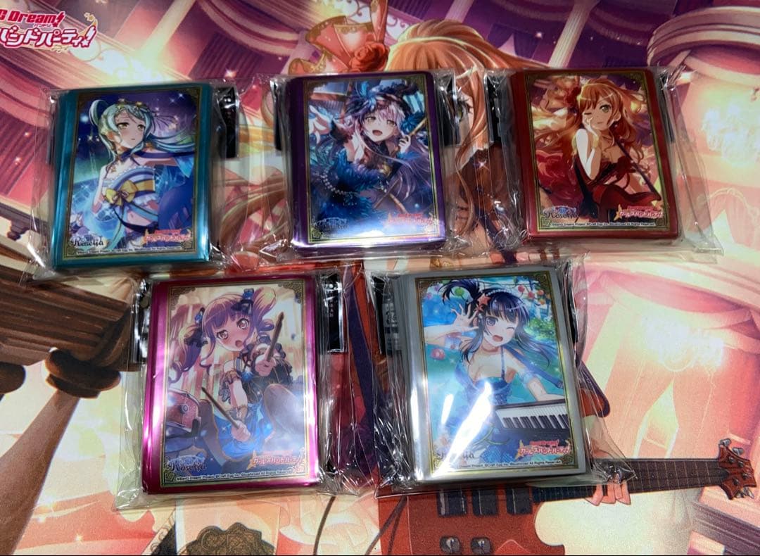 バンドリ　Roselia スリーブセット