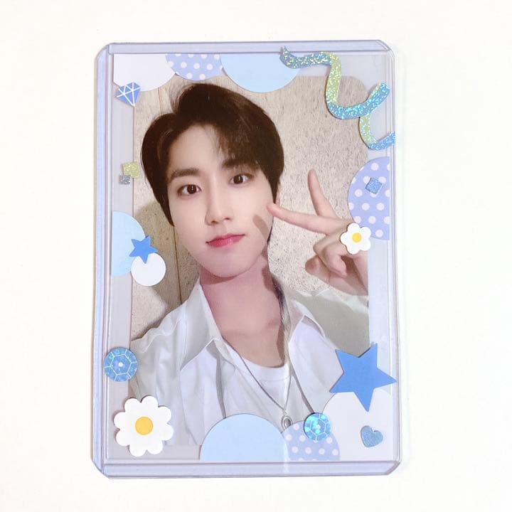 【オーダーページ】デコトレカケース・デコスリーブ ブルーセット④