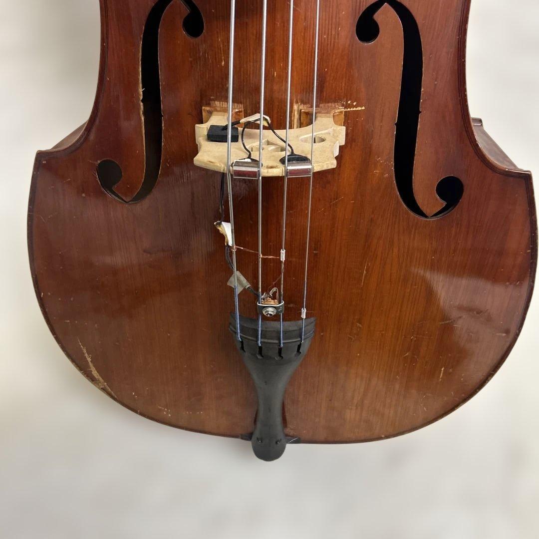 送料込み　SUZUKI　スズキ　コントラバス　No92　4/4　ケース付き