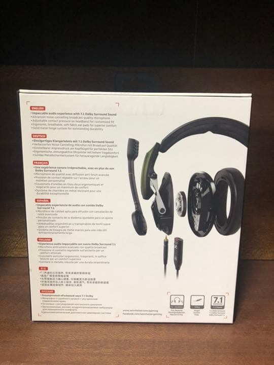 SENNHEISER GSP550 3.5mm変換プラグ付き