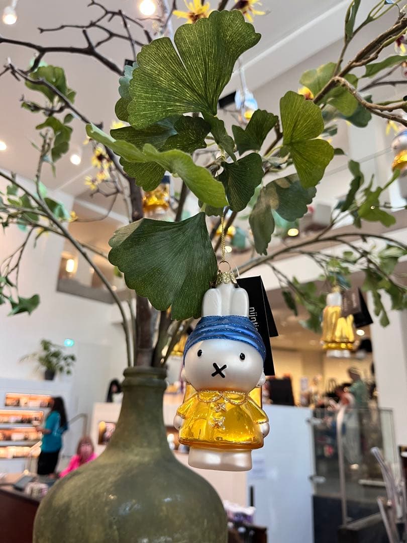 【限定品】ミッフィー オーナメント&キーホルダー　セット　真珠の耳飾りの少女