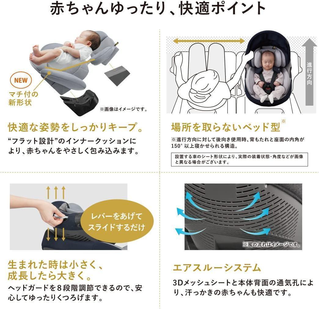 極美品♡『コンビ』THE S ISOFIXエッグショック・ZC-690