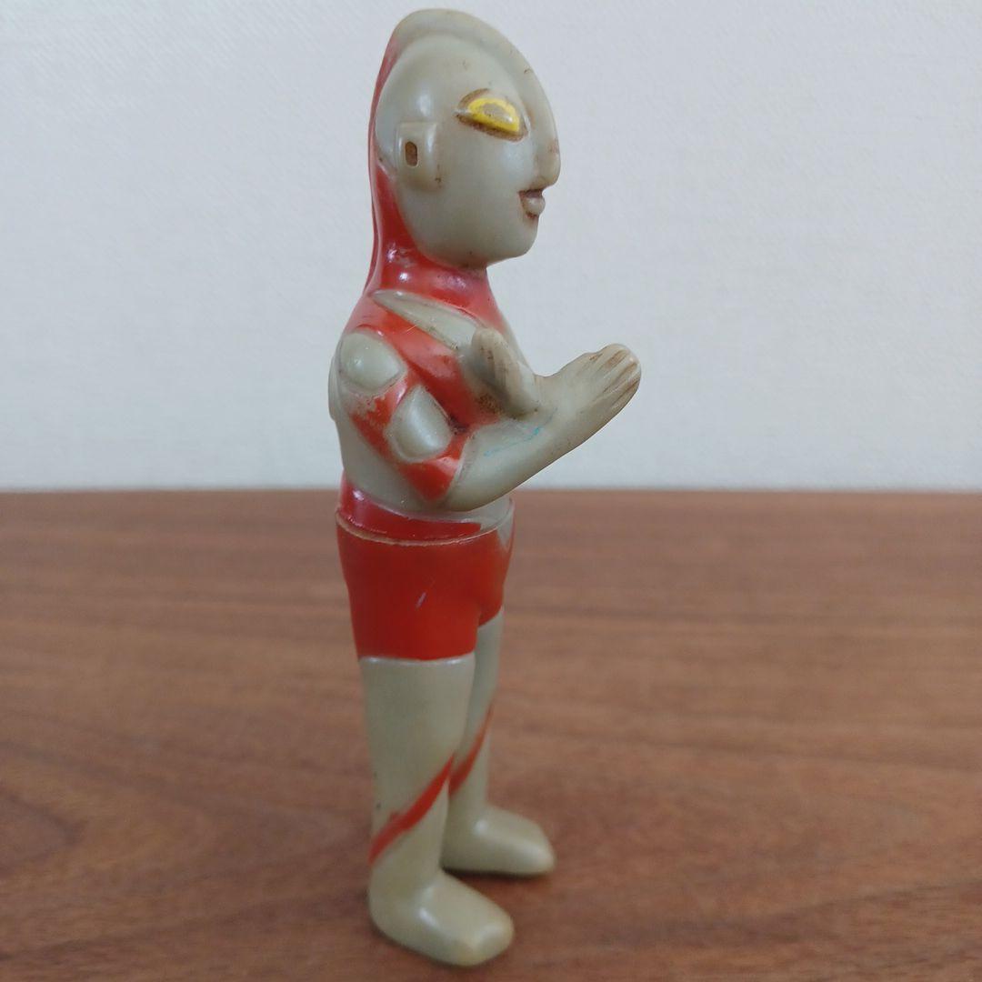 当時ものブルマァク　「ウルトラマン」「ウルトラセブン」12㎝ミニソフビ5点セット