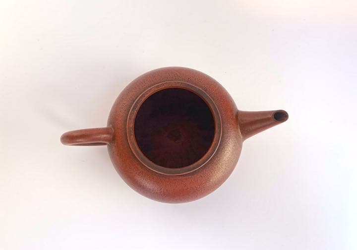 中国古玩 唐物  孟臣 水平壺 単孔 朱泥 急須 時代物  煎茶道具