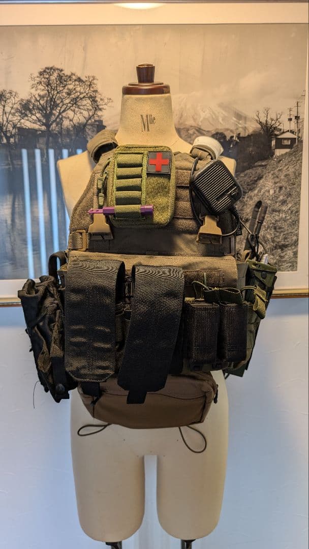 ベロシティ スカラベ　その他一式　プレキャリ　プレートキャリア