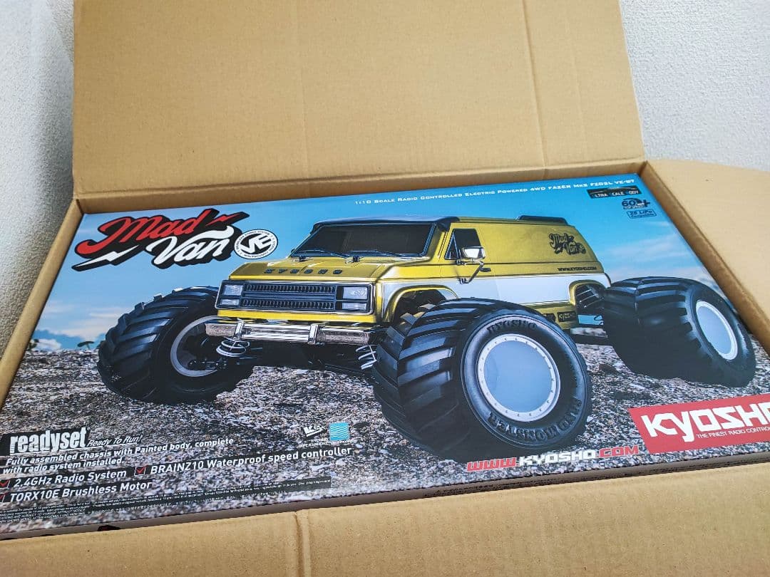 【新】京商 1/10 EP 4WD フェーザーMk2 FZ02L マッドバンVE