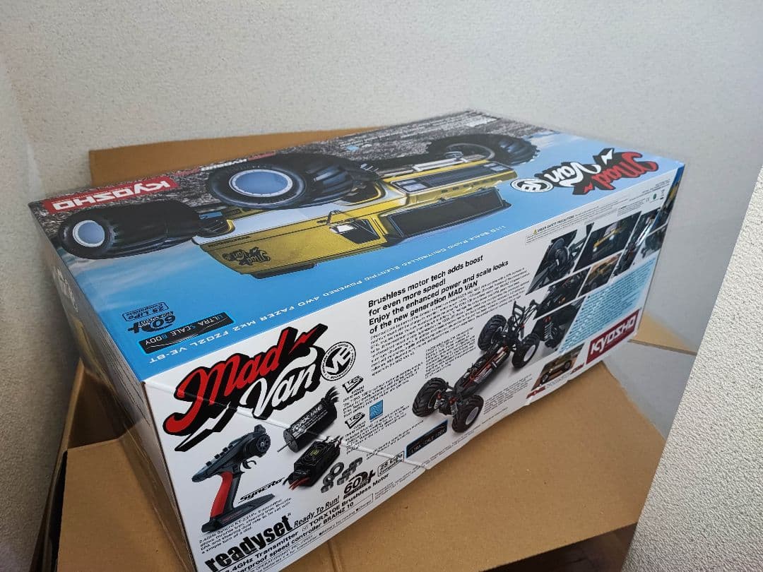 【新】京商 1/10 EP 4WD フェーザーMk2 FZ02L マッドバンVE