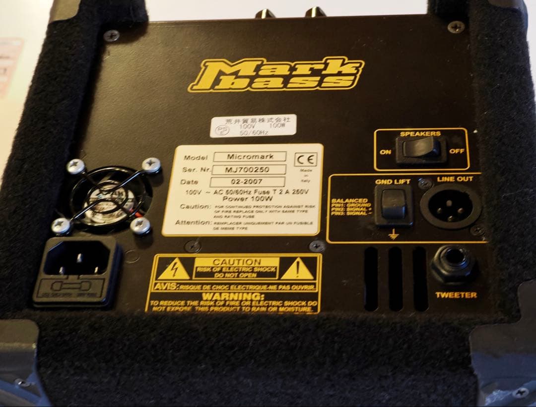 Markbass Micromark （made in Italy）