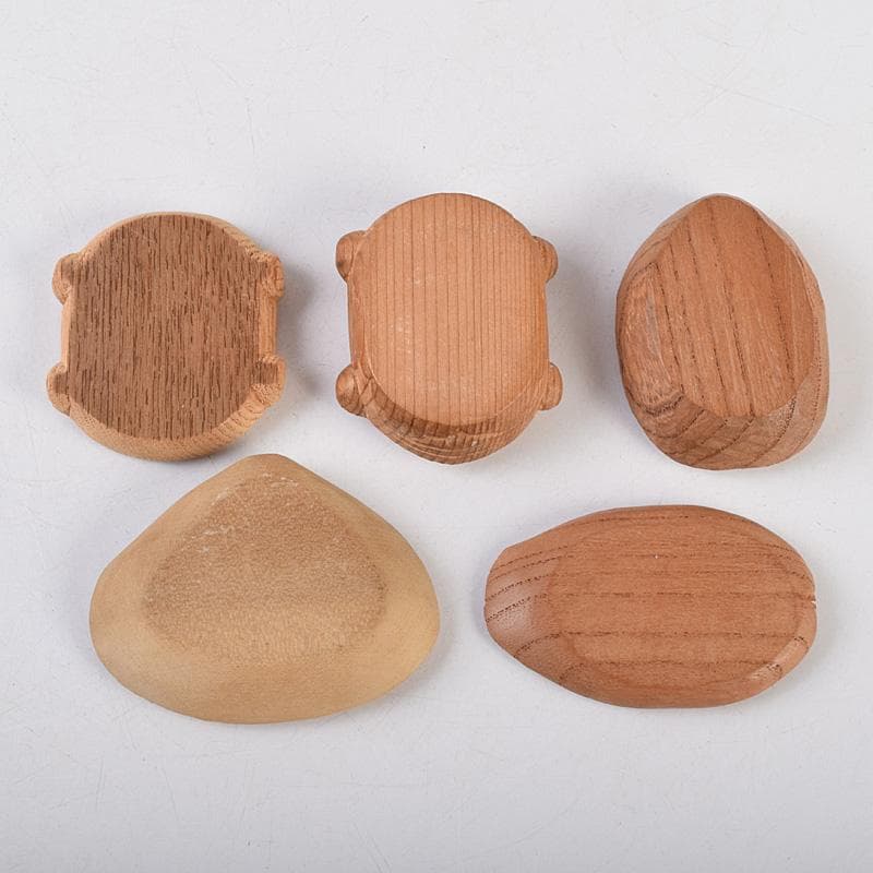 茶道具　木彫　亀香合　魚香合など　5点まとめて　V　R9240