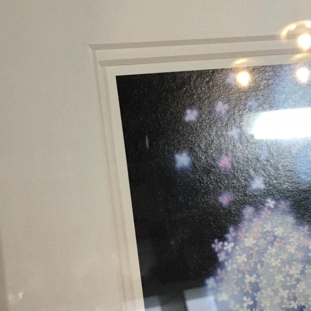 ○[作品極美品 藤城清治 ダイヤモンドスクリーニング 光の夢 本人直筆サイン