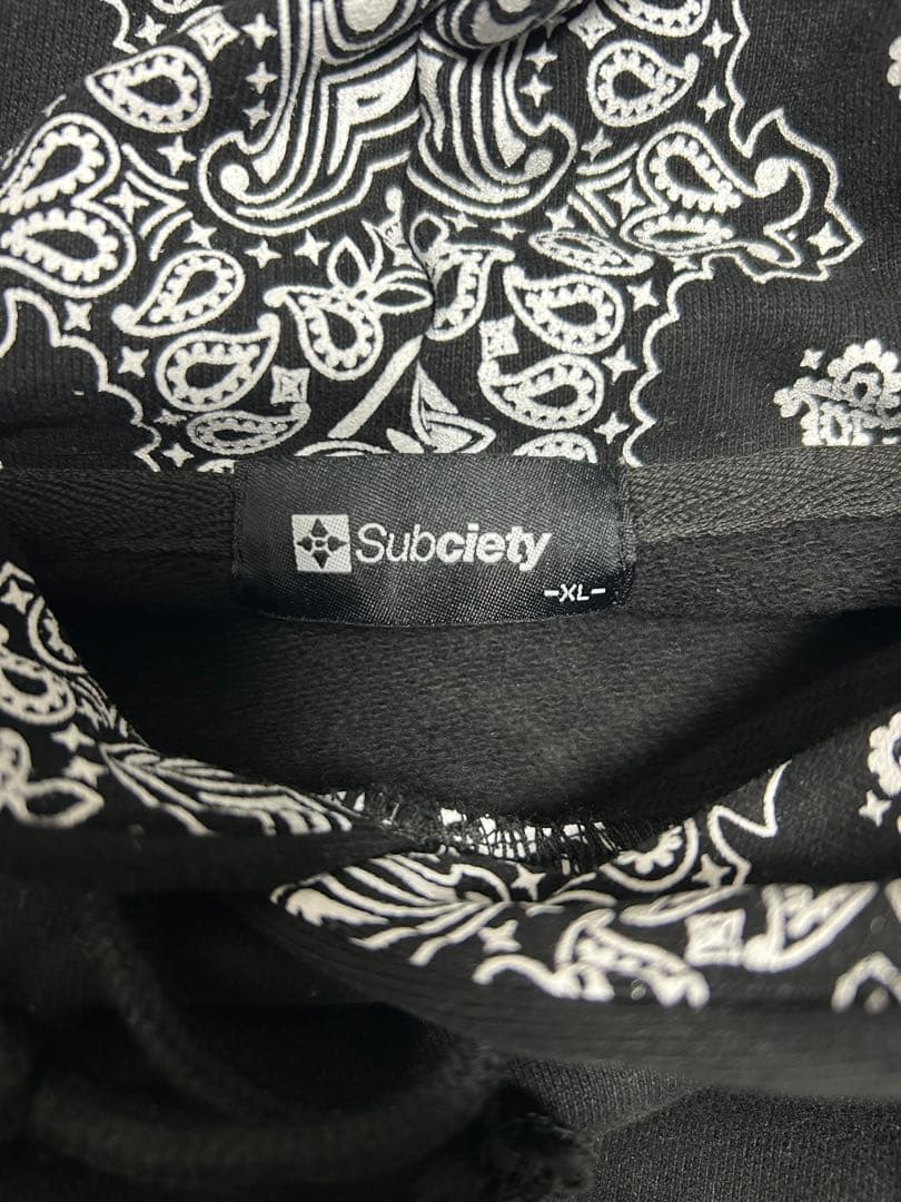 トップス Subciety EMBROIDERY PARKA