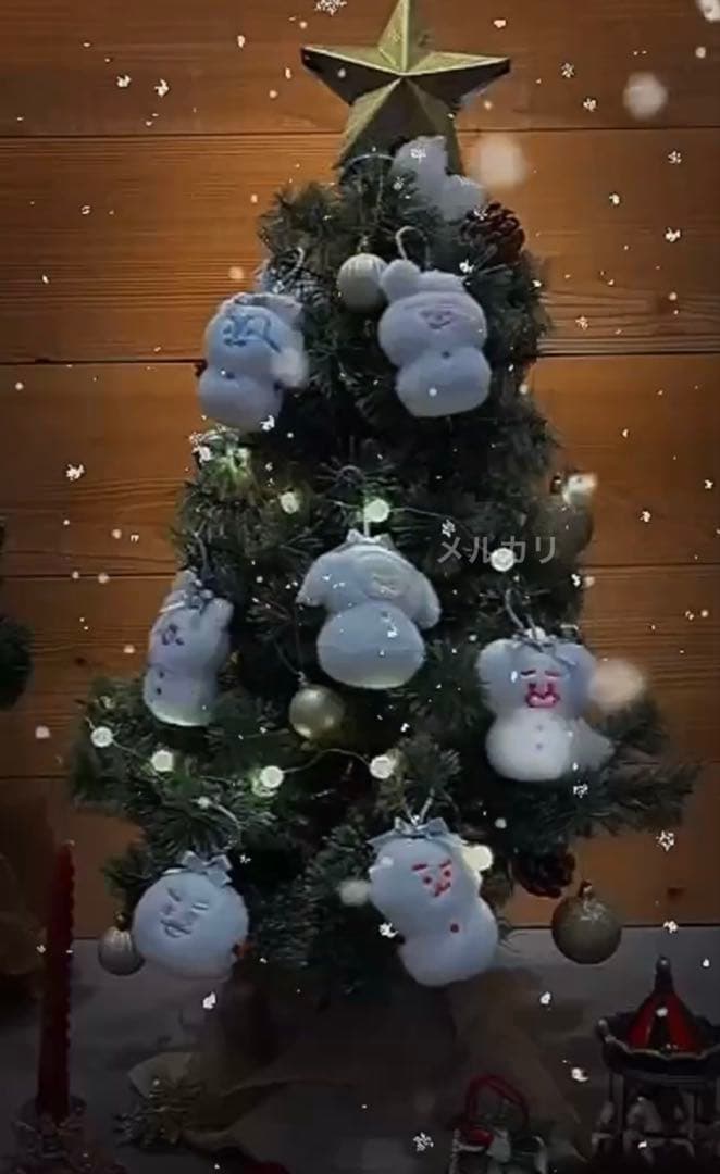 【BT21】雪だるまオーナメントセット（Man）