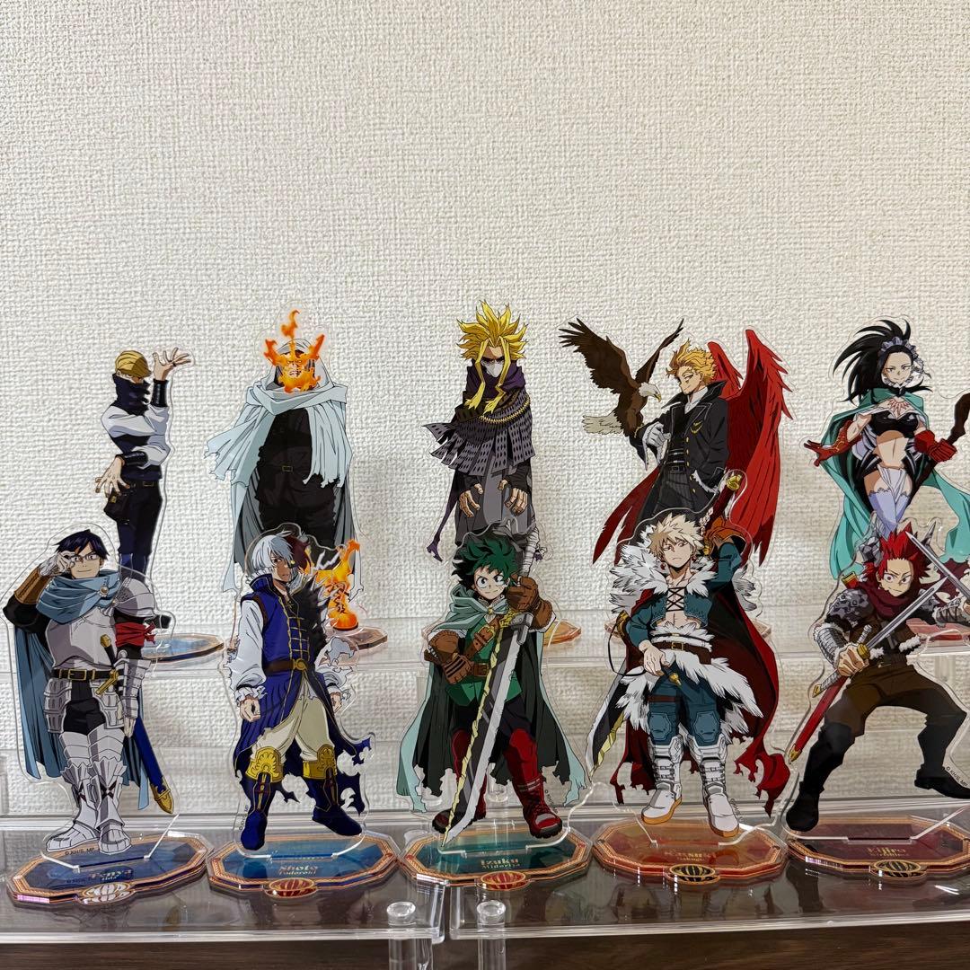 僕のヒーローアカデミア　十傑　アクスタ　コンプリートセット ヒロアカ