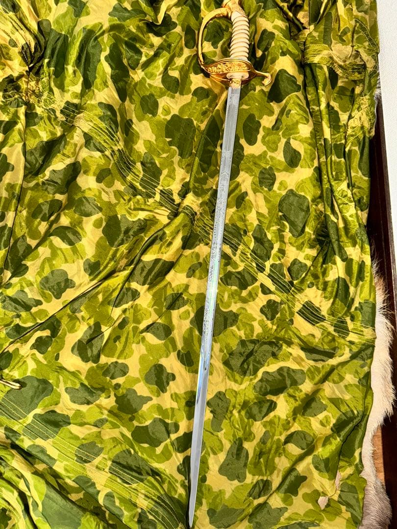 日刀製　アメリカ海軍士官用サーベル　模造刀