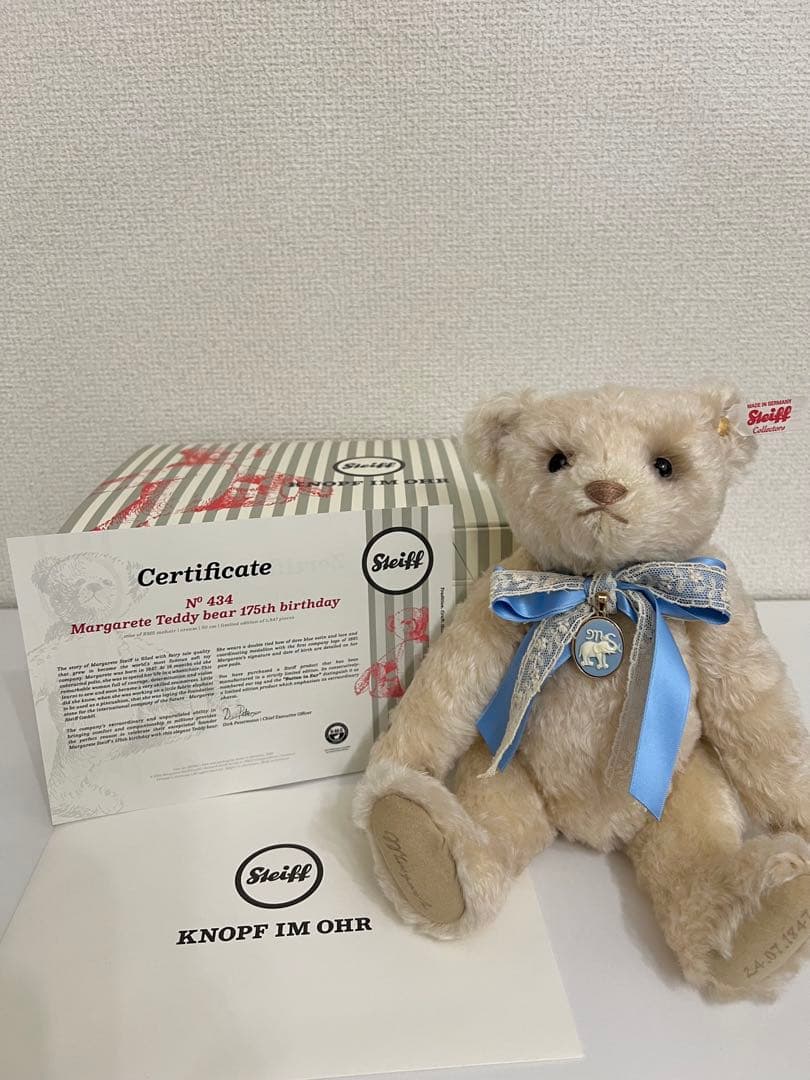Steiff シュタイフ テディベア マルガレーテ 生誕175周年