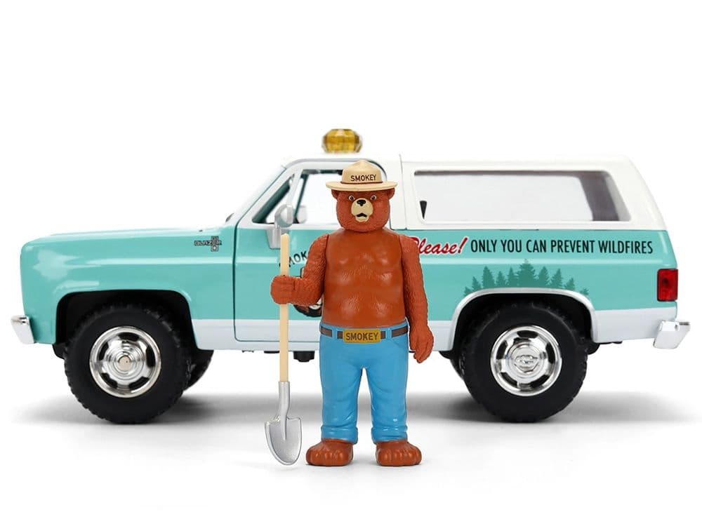 JADA 1980 シボレーブレーザー & スモーキーベアー・フィギア