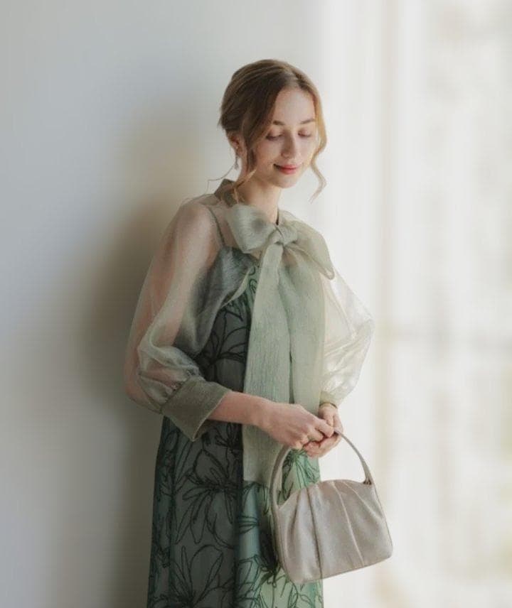 【Dorry Doll】美品♡ボウタイボレロセットドレス 結婚式 オケージョン