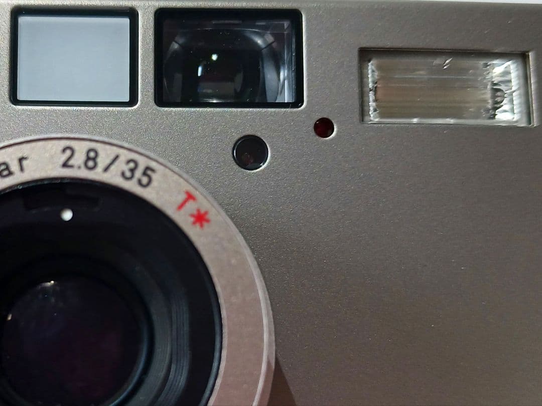 CONTAX T3 シルバー 35mm フィルムカメラ