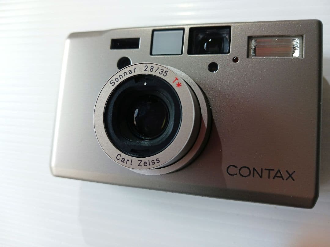 CONTAX T3 シルバー 35mm フィルムカメラ
