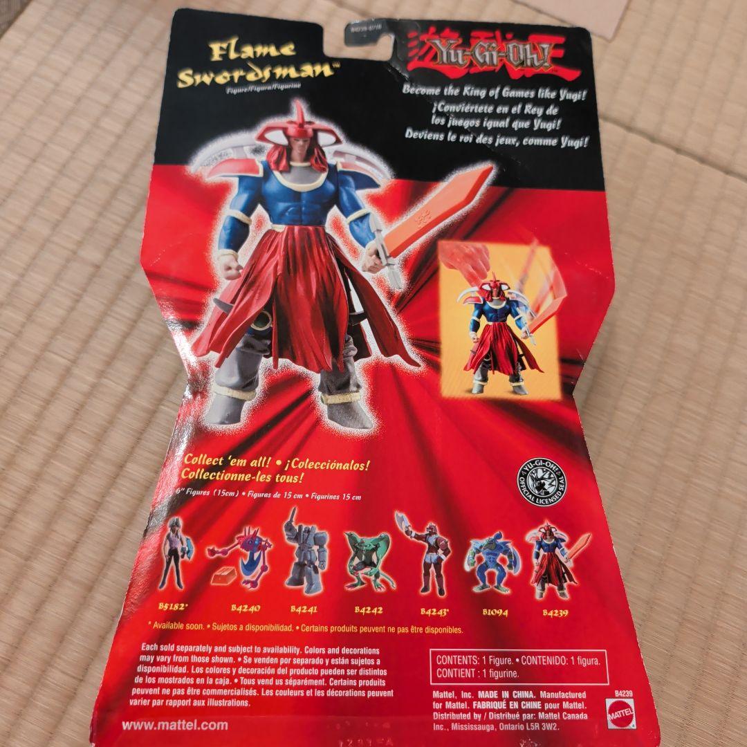 マテル社　遊戯王 Flame Swordsman 　炎の剣士　海外製フィギュア