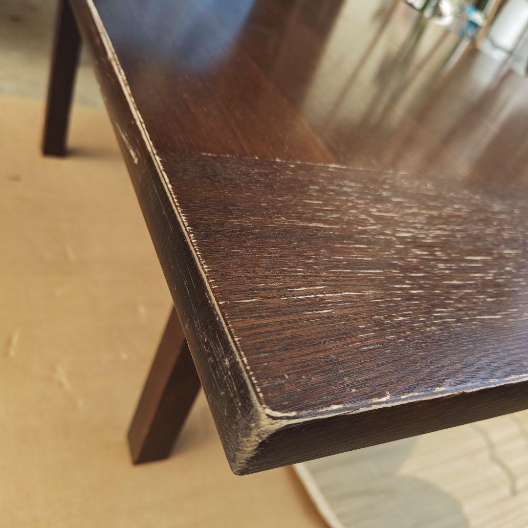 昭和レトロ　カリモク　高級ロー&ハイテーブル　切り替え式　ちゃぶ台　送料込