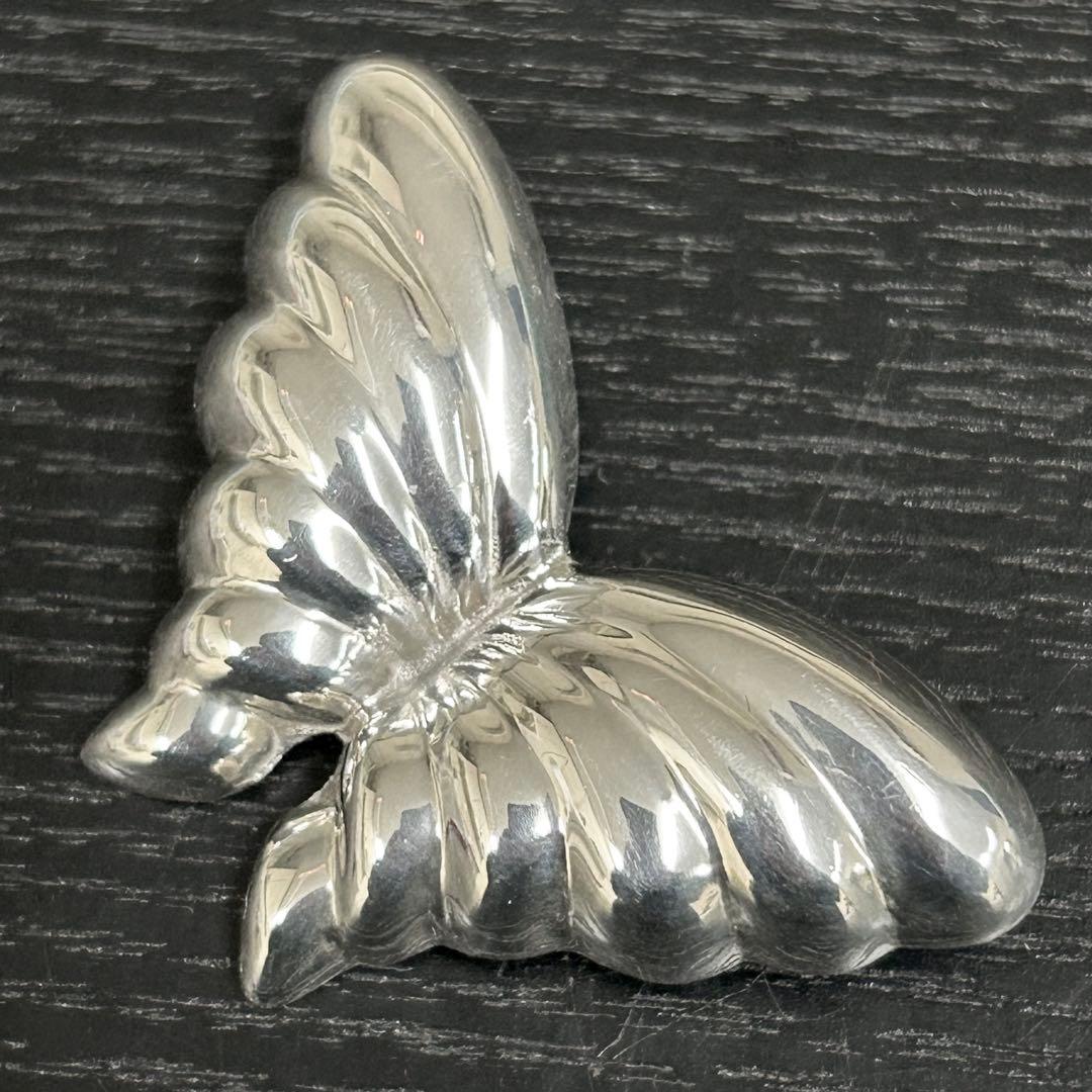 ティファニー ブローチ バタフライ 蝶 ピンバッチ シルバー925 レディース