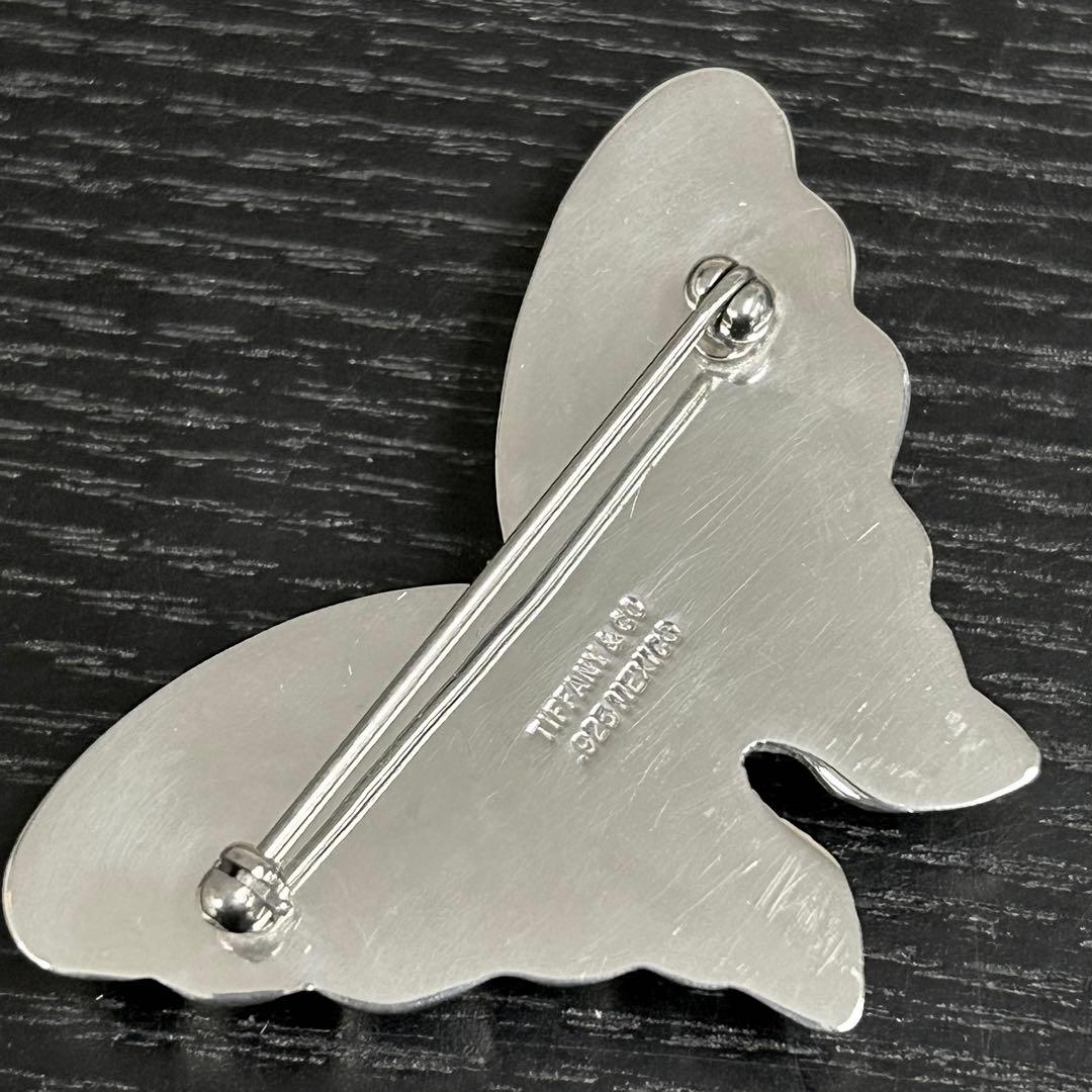 ティファニー ブローチ バタフライ 蝶 ピンバッチ シルバー925 レディース