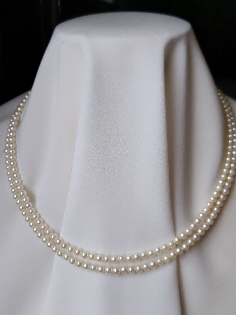 アコヤ真珠ベビーパール ロングネックレス