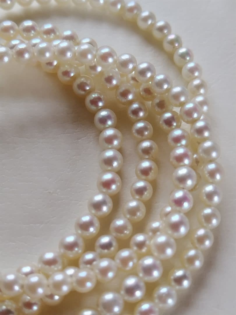 アコヤ真珠ベビーパール ロングネックレス