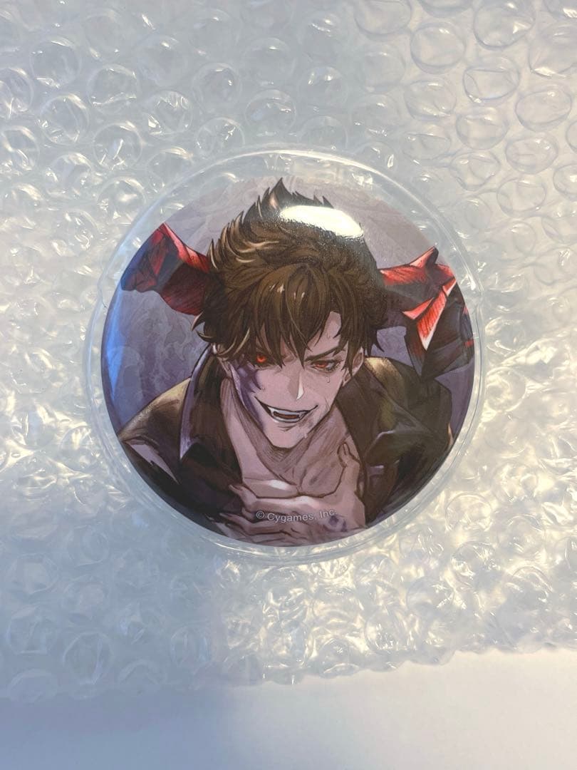 ★美品 グラブル ベリアル 表情差分トレーディング缶バッジ　コンプリートセット