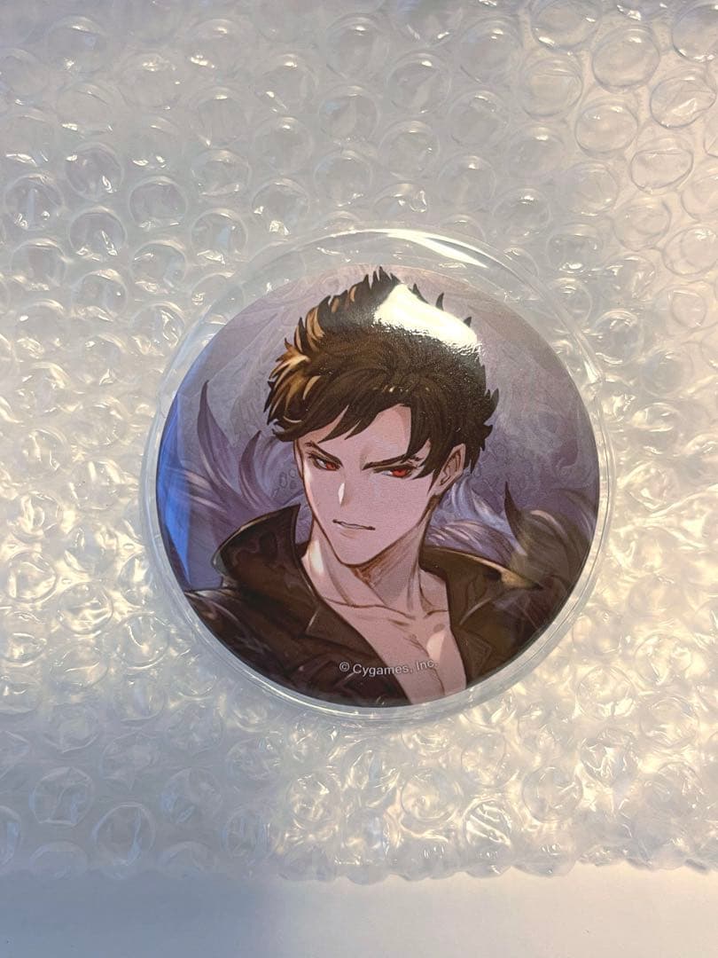 ★美品 グラブル ベリアル 表情差分トレーディング缶バッジ　コンプリートセット