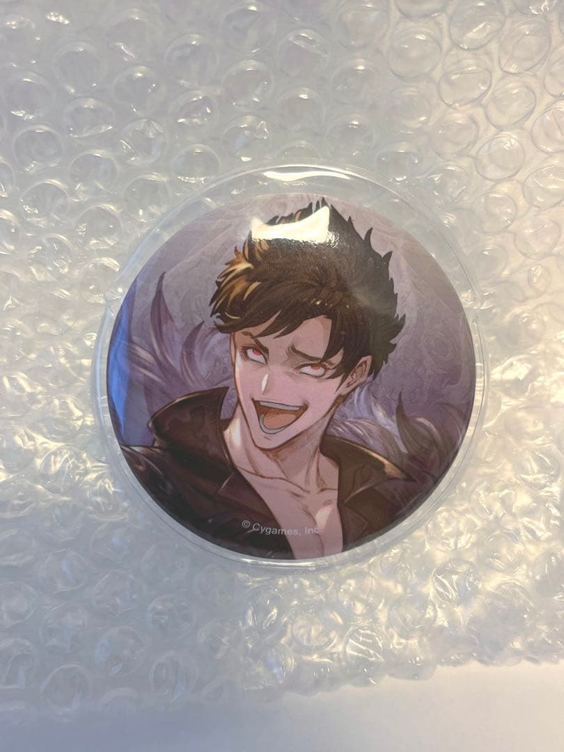 ★美品 グラブル ベリアル 表情差分トレーディング缶バッジ　コンプリートセット