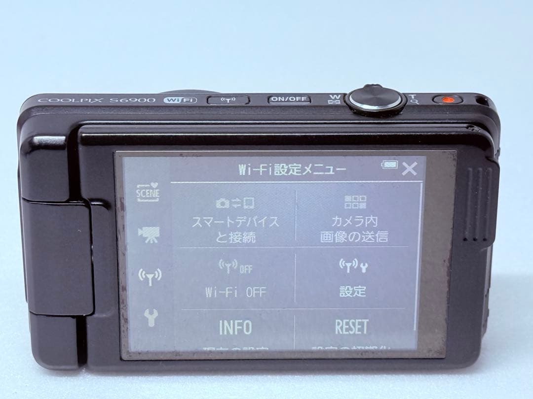 Nikon COOLPIX S6900 ブラック タッチ操作&wifi転送可