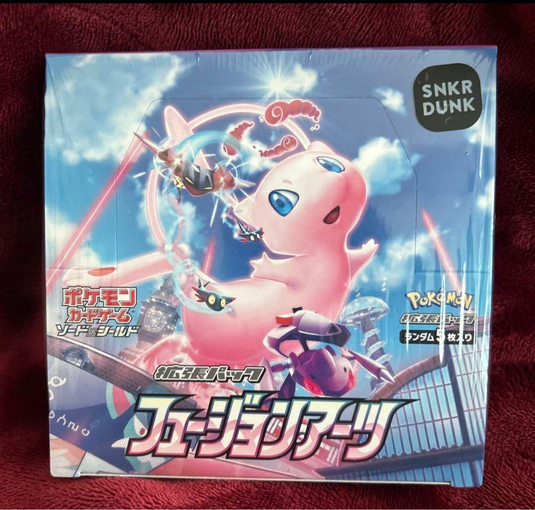 【新品未開封】フュージョンアーツ 1BOX シュリンク付き　ピカチュウプロモ付き