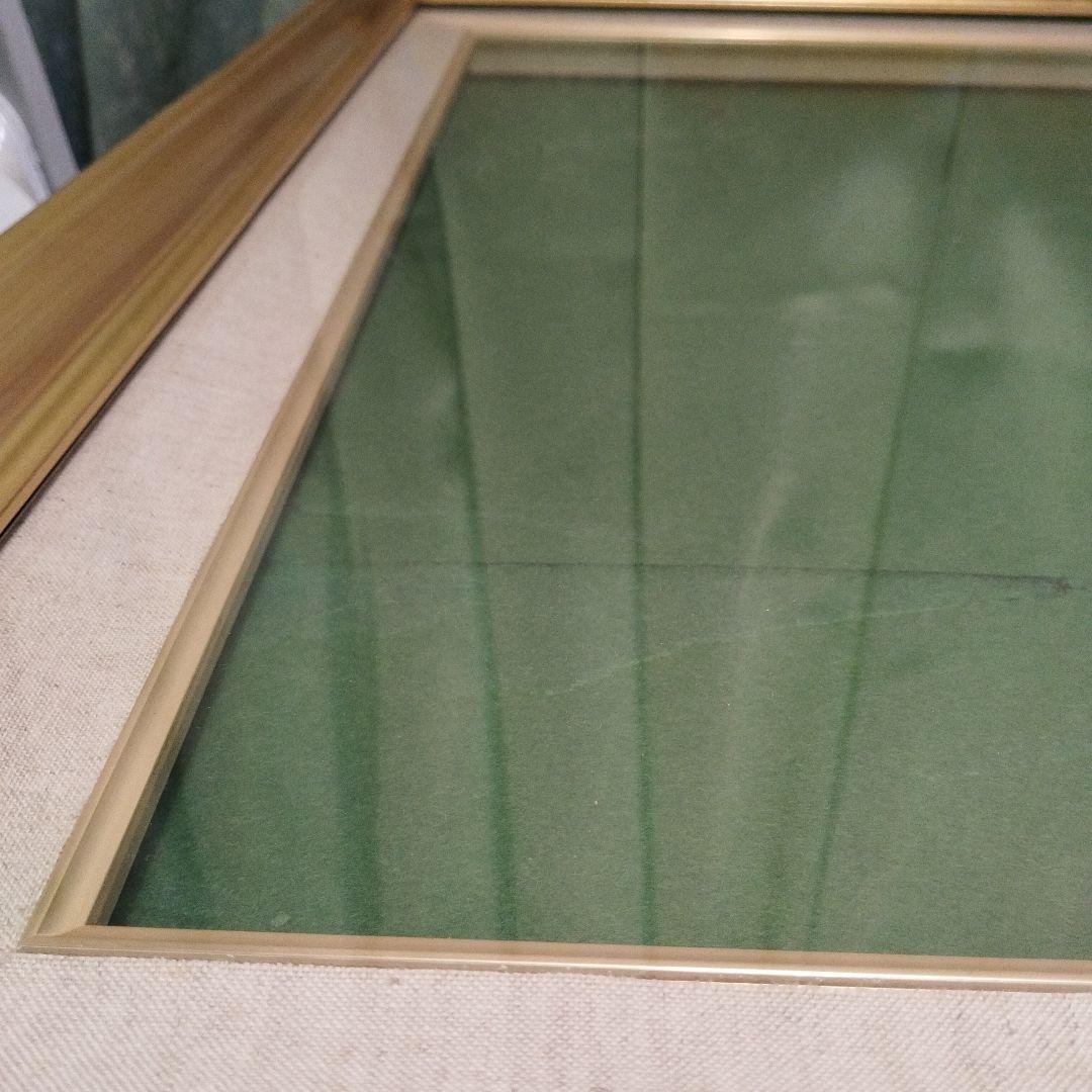 使用回数1回のみ　油絵用額縁　F30号　ゴールド　キャンパス用額縁　アート用品