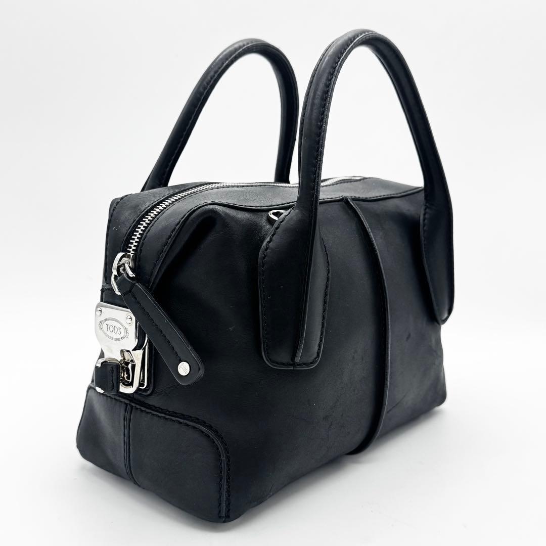TOD’S トッズ Dスタイリング 2WAY ハンドバッグ ショルダー レザー