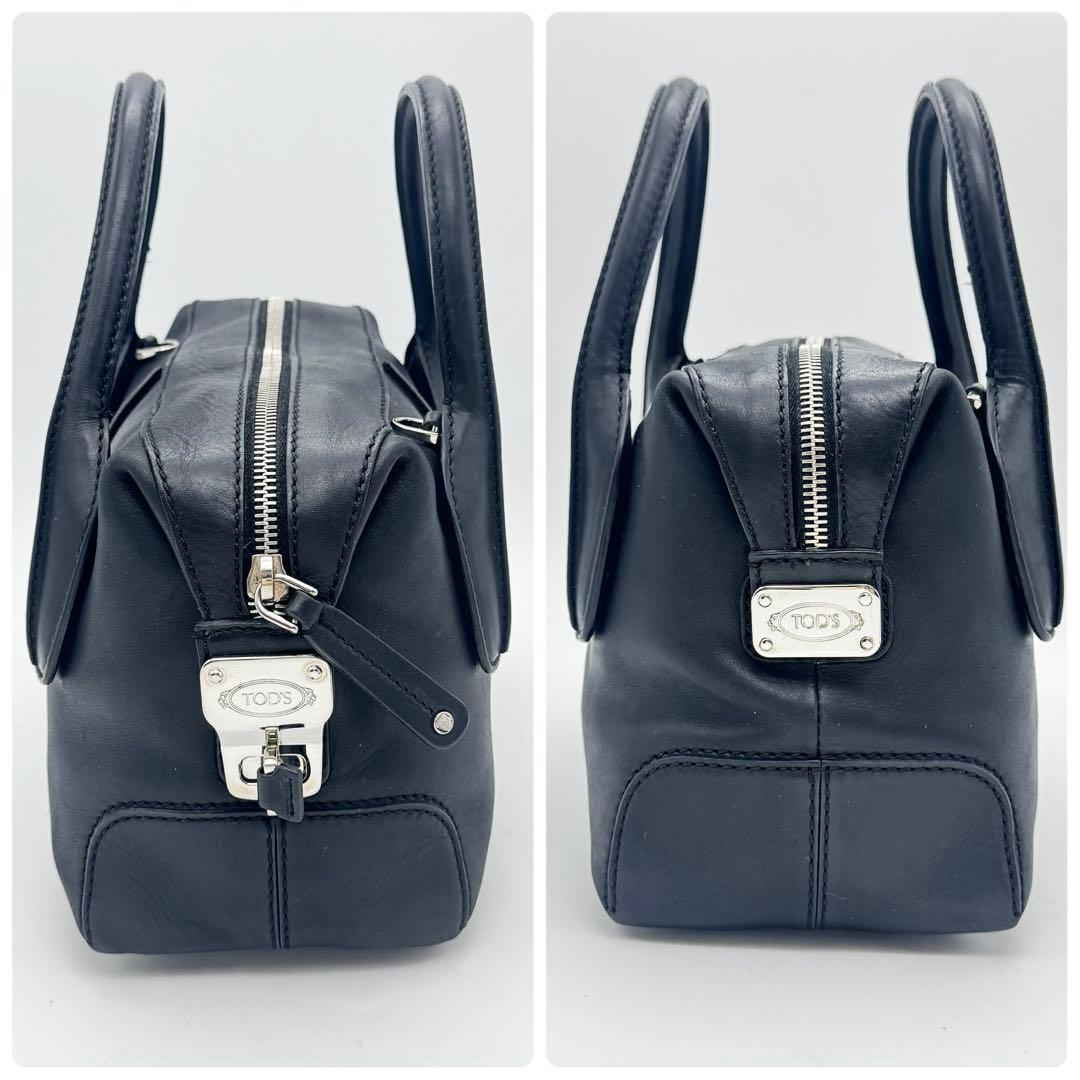 TOD’S トッズ Dスタイリング 2WAY ハンドバッグ ショルダー レザー