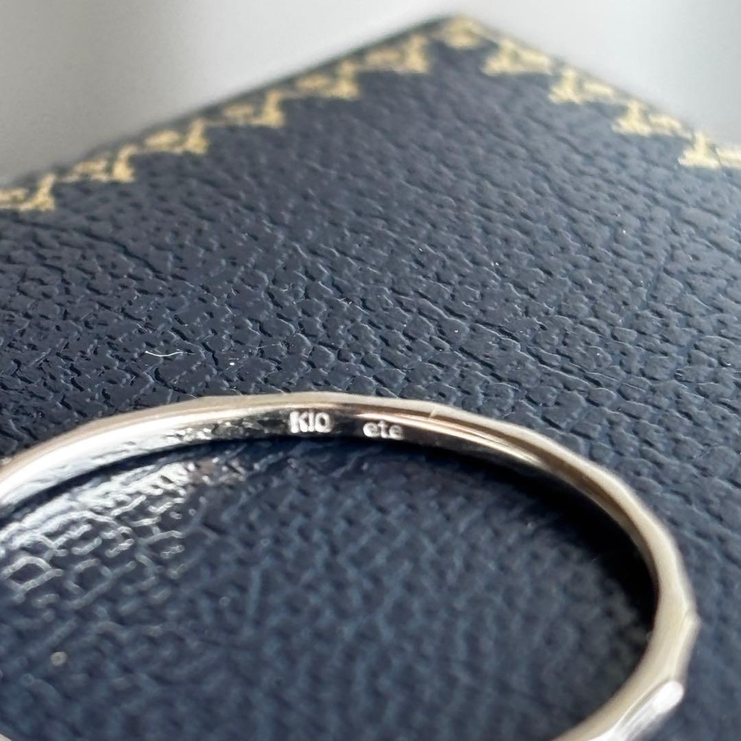 ete K10 シルバーカットリング 16号