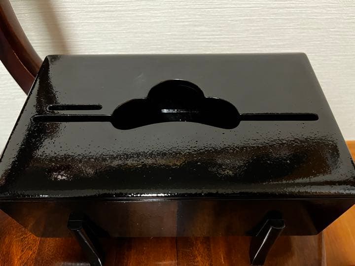 黒塗り名刺受け