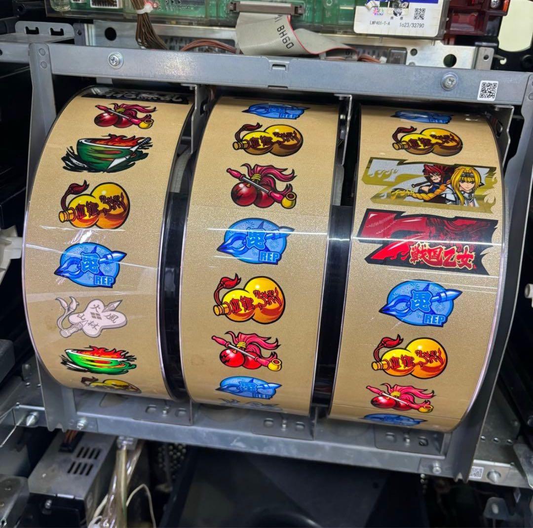 5号機 戦国乙女 剣裁に舞う白き剣聖 実機 家庭用フルセット！