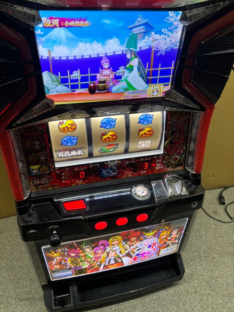 5号機 戦国乙女 剣裁に舞う白き剣聖 実機 家庭用フルセット！